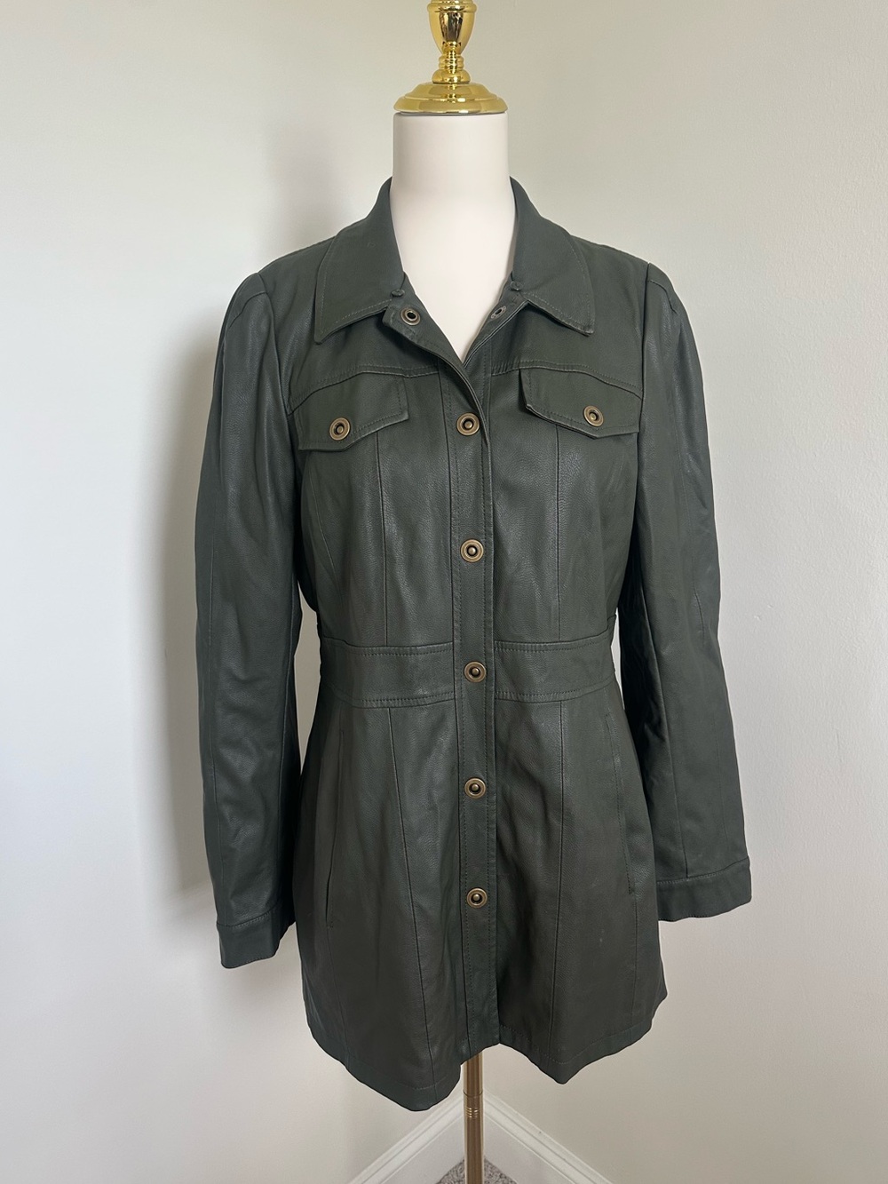 Maeve by Anthropologie Kellie Faux Leather Jacket